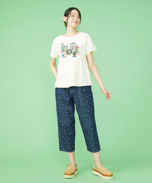 Jocomomola(ホコモモラ)/Ventana 刺繍Tシャツ/img08