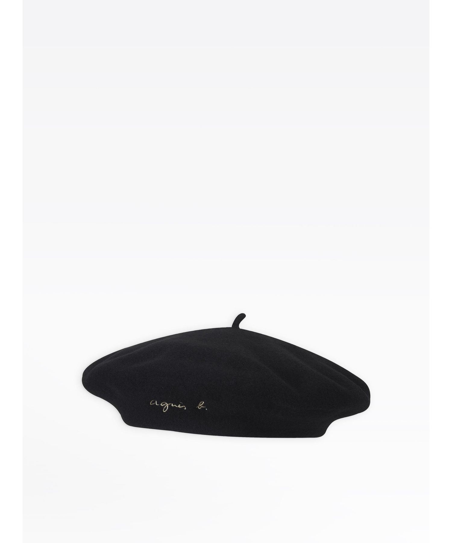 GV00 CHAPEAU ウールベレー帽(504220222) | アニエスベー ファム(agnes