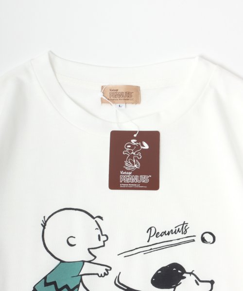 salong hameu(salong hameu)/【Salong hameu】Peanuts（ピーナッツ）スヌーピー Tシャツ＆ハーフパンツ ルームウェア/2点セット/セットアップ/img18