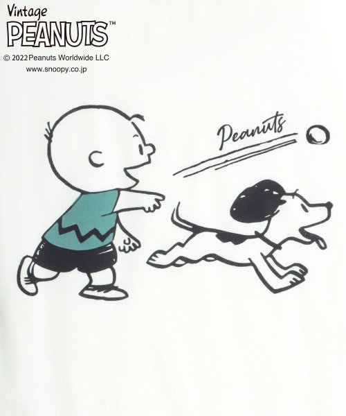 salong hameu(salong hameu)/【Salong hameu】Peanuts（ピーナッツ）スヌーピー Tシャツ＆ハーフパンツ ルームウェア/2点セット/セットアップ/img35