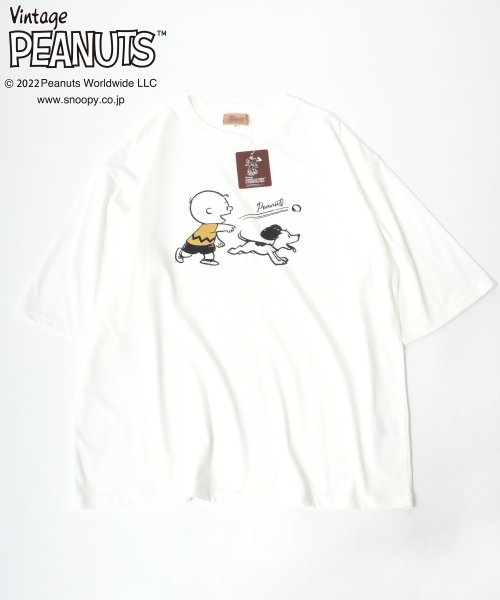 salong hameu(salong hameu)/【Salong hameu】Peanuts（ピーナッツ）スヌーピー Tシャツ＆ハーフパンツ ルームウェア/2点セット/セットアップ/img37