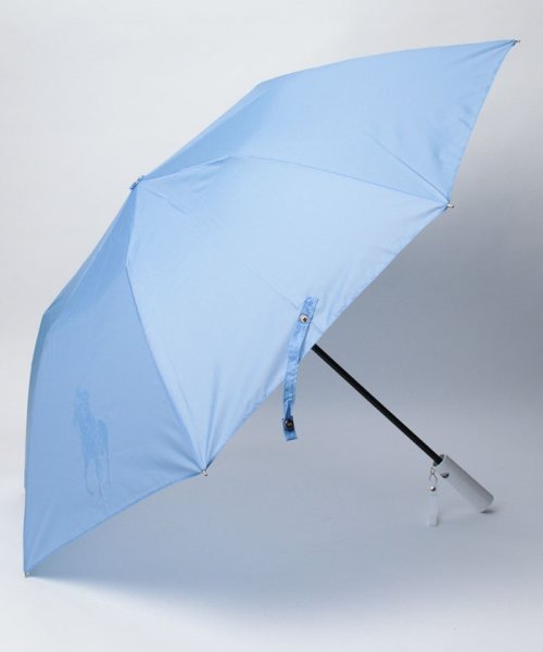 POLO RALPH LAUREN(umbrella)(ポロラルフローレン（傘）)/楽折傘　無地×カラーポロポニー/img02