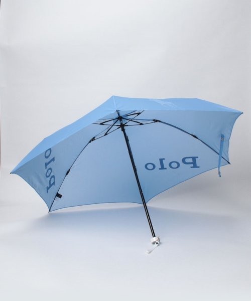 POLO RALPH LAUREN(umbrella)(ポロラルフローレン（傘）)/折りたたみ傘　無地×カラーポロポニー/img01