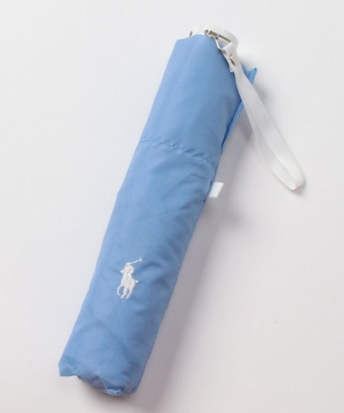 POLO RALPH LAUREN(umbrella)(ポロラルフローレン（傘）)/折りたたみ傘　無地×カラーポロポニー/img03