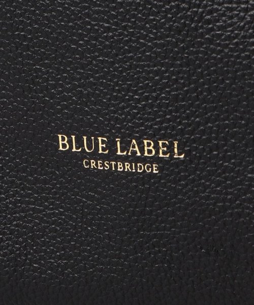 BLUE LABEL CRESTBRIDGE(BLUE LABEL CRESTBRIDGE)/メタルハンドルレザースクエアトートバッグ/img08