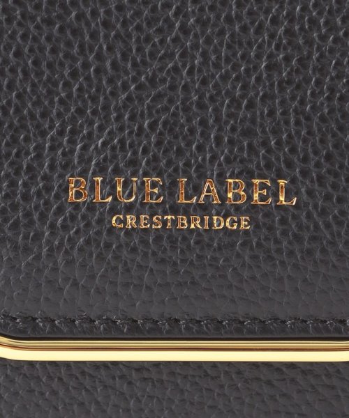 BLUE LABEL CRESTBRIDGE(BLUE LABEL CRESTBRIDGE)/メタルラインレザー二つ折り財布/img04