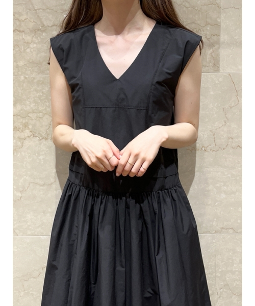 でもサマに SNIDEL スナイデルコットンタフタワンピースの通販 by ル