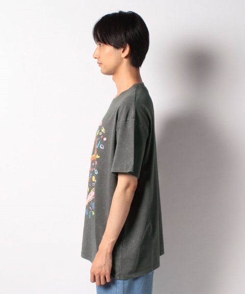 Desigual(デシグアル)/花モチーフ オーバーサイズTシャツ/img06