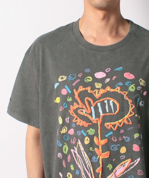 Desigual(デシグアル)/花モチーフ オーバーサイズTシャツ/img08