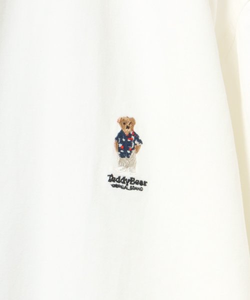 salong hameu(salong hameu)/【Salong hameu】TEDDY BEAR（テディベア）ワンポイント刺繍ボタンダウンシャツ/img23