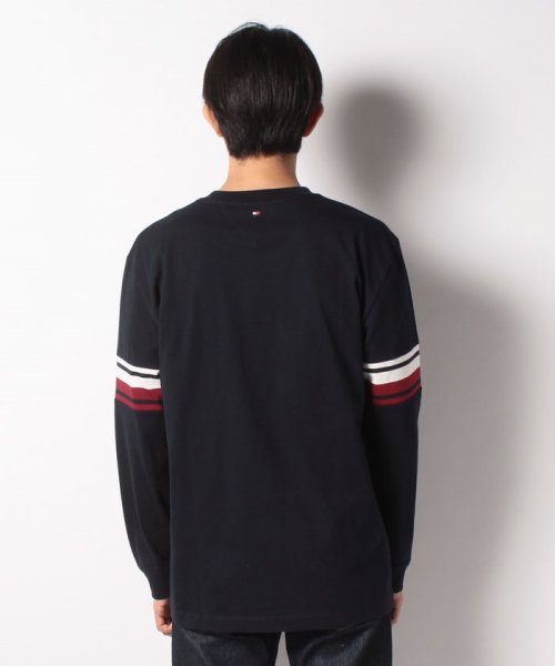 TOMMY HILFIGER(トミーヒルフィガー)/SLEEVE STRIPE CASUAL LS TEE/img16