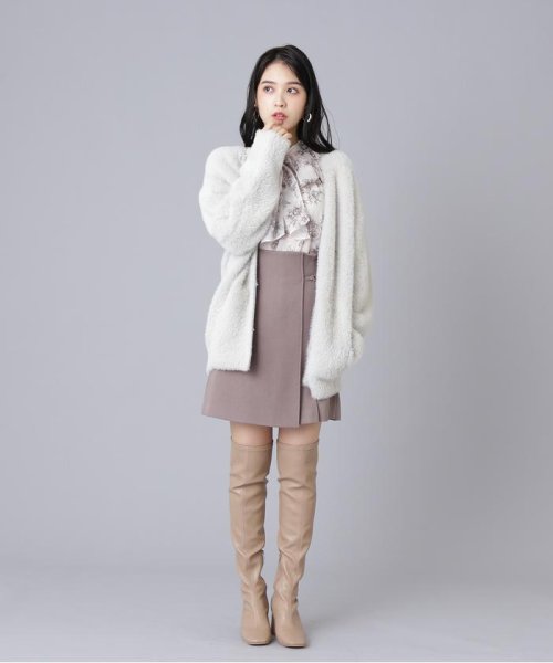 JILL by JILL STUART(ジル バイ ジル スチュアート)/ウーリッシュセットアップ（パンツ） WEB限定カラー：ローズピンク/img03