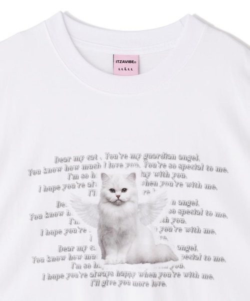 LHP(エルエイチピー)/ITZAVIBE/イッザバイブ/Angel Cat T－Shirts/Tシャツ/img05