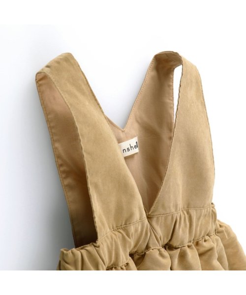 BRANSHES(ブランシェス)/ピーチ起毛裾刺繍ジャンパースカート/img02