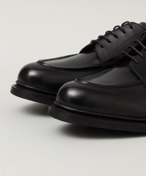 SHIPS: スペイン カーフレザー ノルウィージャン Uチップ シューズ 