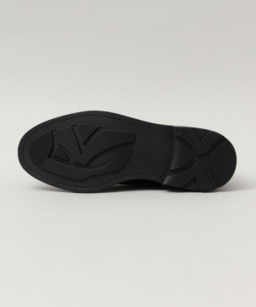 SHIPS: スペイン カーフレザー ノルウィージャン Uチップ シューズ 