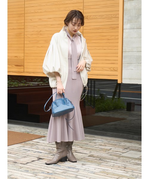 再入荷 ハーフスリーブハイネックブルゾン ブラック 1 - 通販 - www