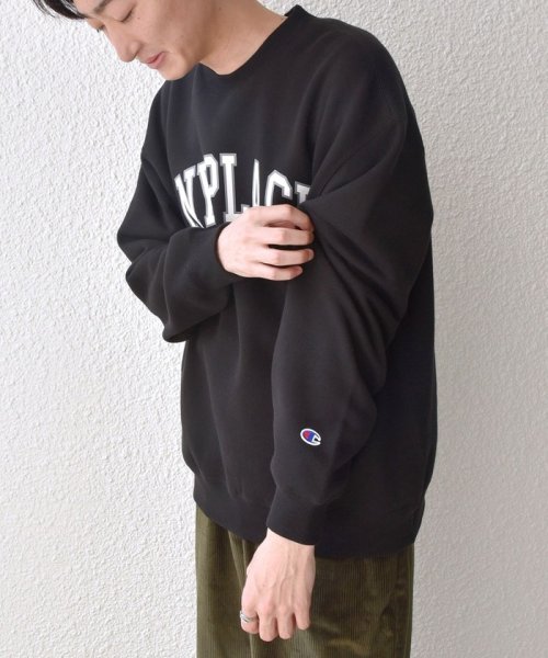 SHIPS any MEN(シップス　エニィ　メン)/【SHIPS any別注】Champion: ANYロゴ カレッジプリント クルーネック スウェット◇/img29