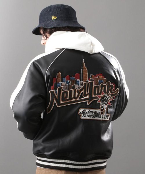 AVIREX(AVIREX)/ヴァーシティ ジャケット ニューヨーク/VARSITY JACKET NEW YORK/img01