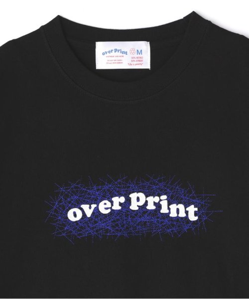 LHP(エルエイチピー)/over print/オーバープリント/エンボスロゴTシャツ/img05