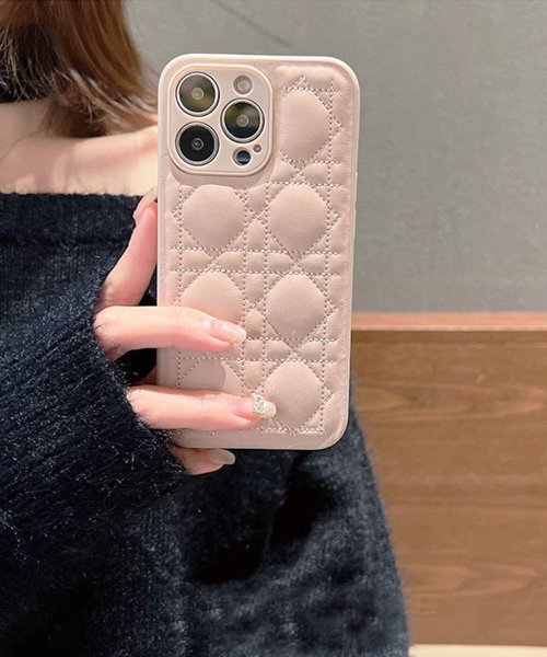 shopnikoniko(ショップにこにこ)/レザー キルティング スマホケース ma 【即納】 アイフォン スマホ カバー ケース iPhoneケース iPhone12 iPhone13 PU TPU ソ/img09