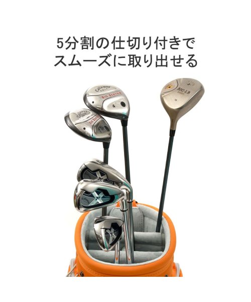 BRIEFING GOLF(ブリーフィング ゴルフ)/【日本正規品】ブリーフィング ゴルフ キャディバッグ BRIEFING GOLF CRUISE COLLECTION CR－6 CP CR BRG221D55/img07