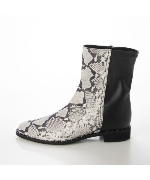 ストレッチショートブーツ ET JACOMO 本革