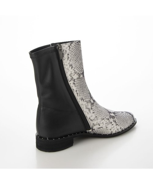 ストレッチショートブーツ ET JACOMO 本革