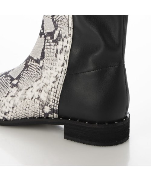 ストレッチショートブーツ ET JACOMO 本革