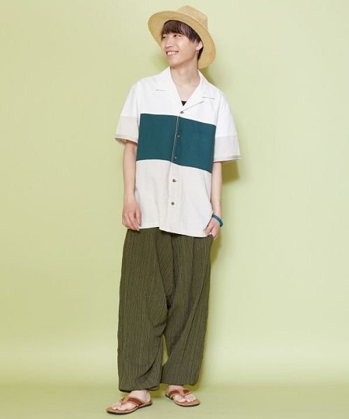 CAYHANE(チャイハネ)/【チャイハネ】カジメンMEN'Sシャツ CAS－2228/img01