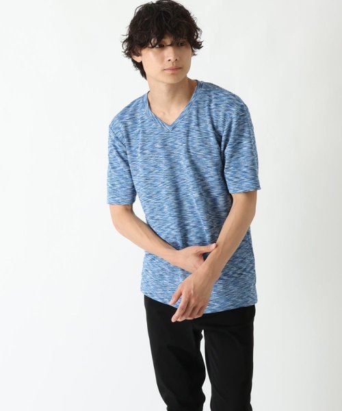 MK homme(エムケーオム)/ウェーブ柄Ｔシャツ/img07