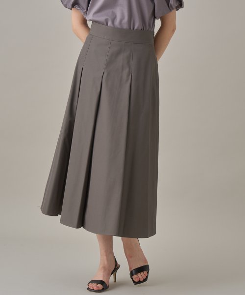 セール】コットンギャバロングタックスカート(504795764) | アナイ  