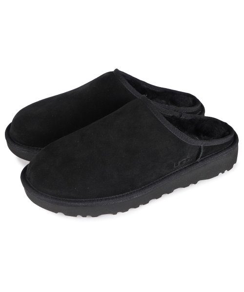 UGG アグ スリッポン スリッパ ルームシューズ クラシック メンズ レディース CLASSIC SLIP－ON ブラック ブラウン 黒 1129290 