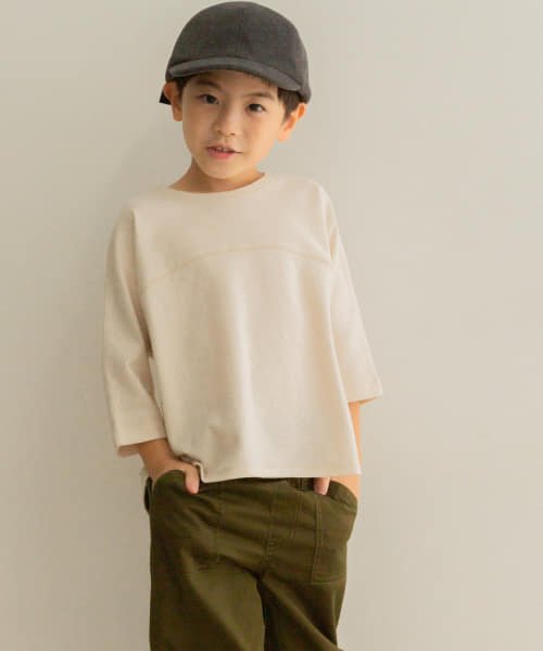 URBAN RESEARCH DOORS（Kids）(アーバンリサーチドアーズ（キッズ）)/梨地7分袖フットボールTシャツ(KIDS)/img02