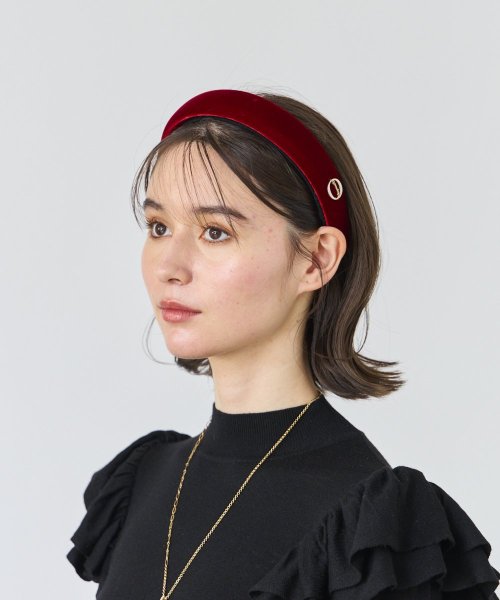 Chapeaud'O(Chapeaud’O)/Chapeau d' O Velour Headband/img18