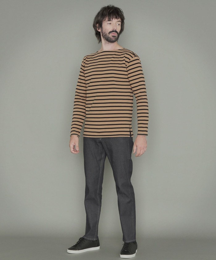 Tournier/トゥルニエ】ボーダー長袖バスクシャツ(504807116)｜HANKYU