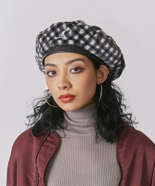 KANGOL(KANGOL)/KANGOL Faux Fur Beret/img07