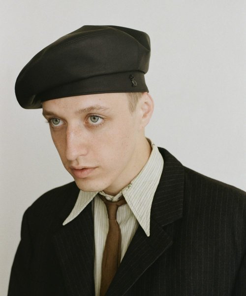 arth(arth)/arth Leather Beret/img08