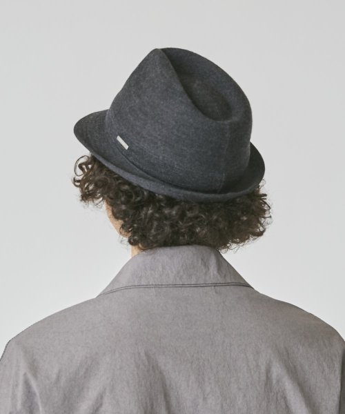 OVERRIDE(OVERRIDE)/OVERRIDE  BASIC KNIT FEDORA W.BLEND/img16