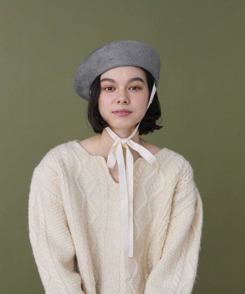 arth(arth)/arth  Fur Felt Beret/img15