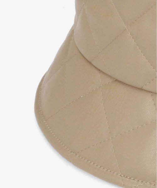 Chapeaud'O(Chapeaud’O)/Chapeau d' O  Fake Leather Quilt Bucket/img11
