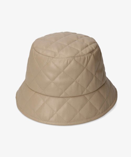 Chapeaud'O(Chapeaud’O)/Chapeau d' O  Fake Leather Quilt Bucket/img13