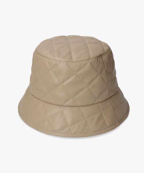 Chapeaud'O(Chapeaud’O)/Chapeau d' O  Fake Leather Quilt Bucket/img16