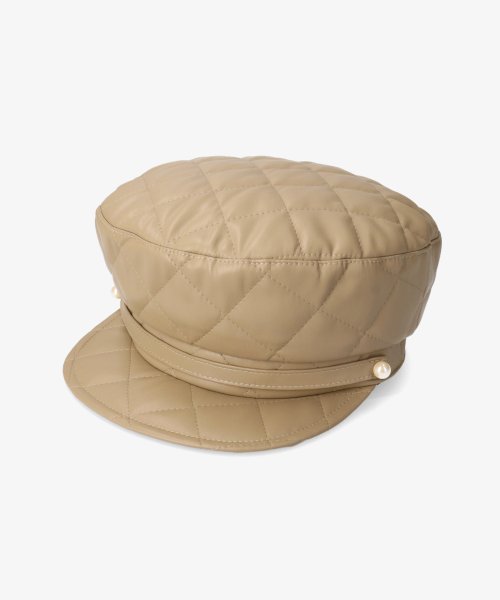 Chapeaud'O(Chapeaud’O)/Chapeau d' O  Fake Leather Quilt Marine/img02