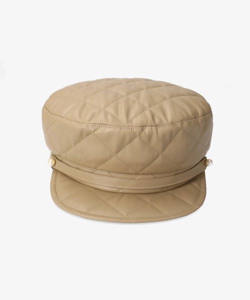 Chapeaud'O(Chapeaud’O)/Chapeau d' O  Fake Leather Quilt Marine/img03