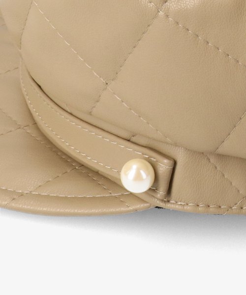 Chapeaud'O(Chapeaud’O)/Chapeau d' O  Fake Leather Quilt Marine/img09