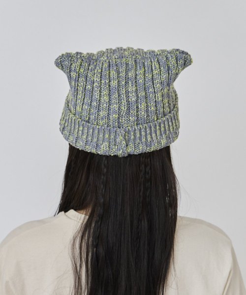 OVERRIDE(OVERRIDE)/OVERRIDE KNIT MIX CAT BEANIE/img19