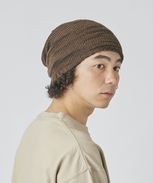 OVERRIDE(OVERRIDE)/OVERRIDE  SLUB LOOSE BEANIE/img21