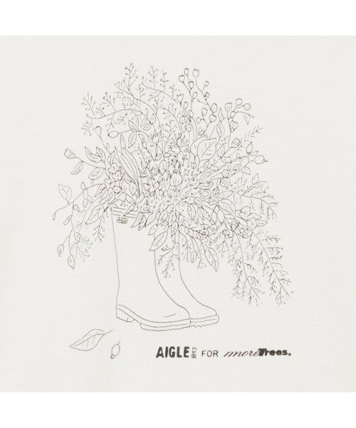 ＡＩＧＬＥ UNISEX(エーグル　ユニセックス)/【AIGLE for more trees】 チャリティ グラフィック 長袖Ｔシャツ #3/img10