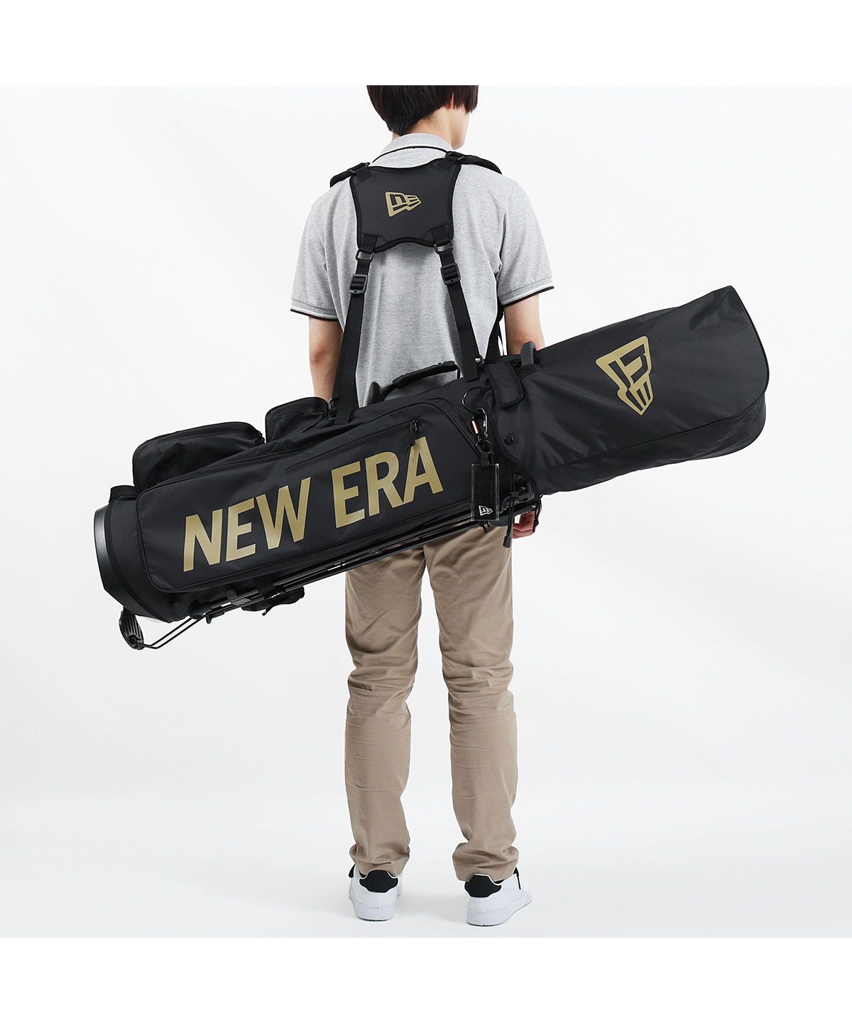 正規取扱店】ニューエラ キャディバッグ NEW ERA ゴルフ スタンド 9.0